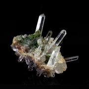 Quartz + Malachite. 169.5 ct.