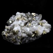Quartz + Dolomite + Pyrite.