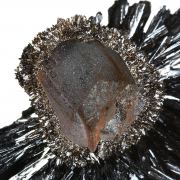 Goethite on a “cast” after Quartz