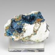 Veszelyite with Hemimorphite