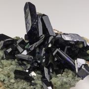 Azurite with Smithsonite