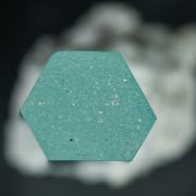 Beryl (variety aquamarine) with Albite