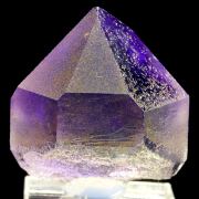Quartz var. hourglass amethyst