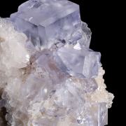 Fluorite with Quartz
