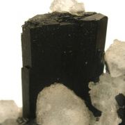 Babingtonite on Prehnite