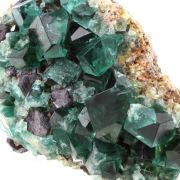 Fluorite + Galena.