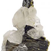 Ferberite, quartz, siderite