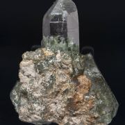 Quartz with Rutile and Mica