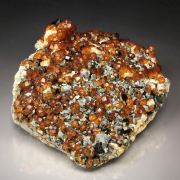 gem GARNET var. SPESSARTINE, QUARTZ var. SMOKY