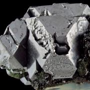 Galena on sphalerite