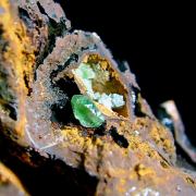 Green Anglesite with Cerussite