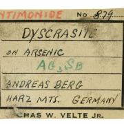 Arsenic Crystals With Loellingite