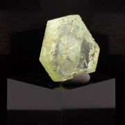 Green Beryl (polished slice).