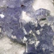 Fluorite with Quartz