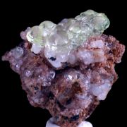 Opal var. hyalite CRAZY FLUORESCENCE