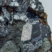Chalcocite with Pyrite