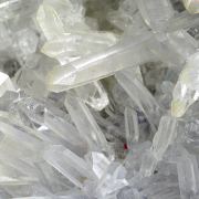 Galena - spinel law twin, Quartz