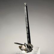 AEGIRINE, QUARTZ var. SMOKY