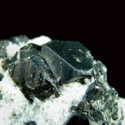 Alabandite on Rhodochrosite