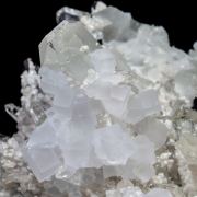 Hübnerite with Quartz and Fluorite