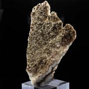 Arsenatian Vanadinite + Calcite.