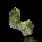 Forsterite var. Peridot with Magnetite