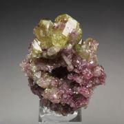 gem bi-terminated VESUVIANITE bi-color, DIOPSIDE