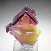FLUORITE with PHANTOMS, CHALCOPYRITE