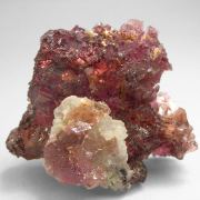 Elbaite (variety rubellite) with Mica