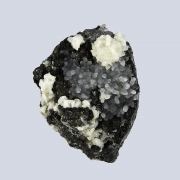 Dolomite / Quartz on Sphalerite