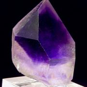 Quartz var. hourglass amethyst