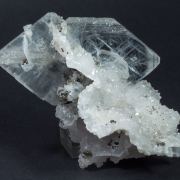 Baryte with Quartz and Pyrite
