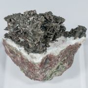 Bismuth with Calcite