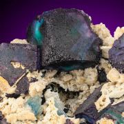 Fluorite  & Aquamarine