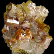 Vanadinite, calcite MEXICO