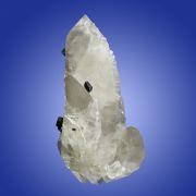 Quartz (doubly-terminated) with Cassiterite