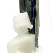 Tourmaline, albite