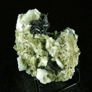 Hematite on Albite