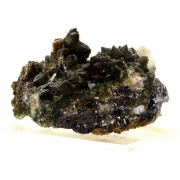 Cubanite + Quartz Prase.