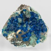 Veszelyite with Hemimorphite