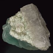 Fluorite with Quartz