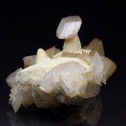 two generations CALCITE epimorph, GALENA