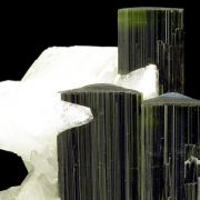 Tourmaline, albite, muscovite