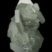 Calcite included by Hedenbergite