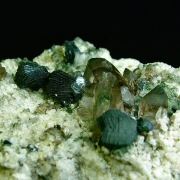 Hematite Iron Rose with Quartz, Adularia and Chlorite