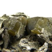 Siderite with Pyrite (replacing Siderite) and Stannite