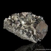 Pyrrhotite with Quartz and Cassiterite