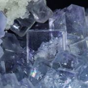 Fluorite with Quartz