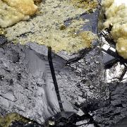 Sphalerite, siderite