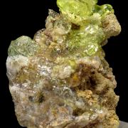 Opal var. hyalite CRAZY FLUORESCENCE